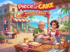 Mchezo Piece of Cake: Merge & Bake