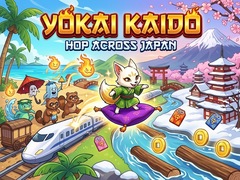 Mchezo Yokai Kaido - Hop Across Japan