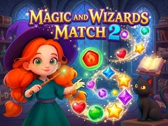 Mchezo Magic & Wizards Match 2
