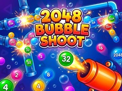 Mchezo 2048 Bubble Shoot