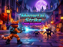 Mchezo Meowtal Strike Neon Halloween