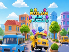 Mchezo Pixel Jam Bus Puzzle