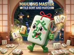 Mchezo Mahjong master tile sort and match