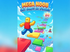 Mchezo Mega Noob Sky Obby: 50 Stages