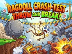 Mchezo Ragdoll Crash-Test: Throw and Break!