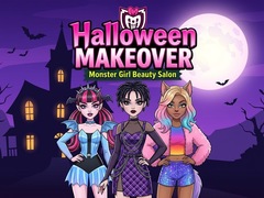 Mchezo Halloween Makeover: Monster Girl Beauty Salon