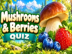 Mchezo Mushrooms & Berries Quiz