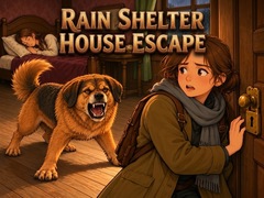 Mchezo Rain Shelter House Escape