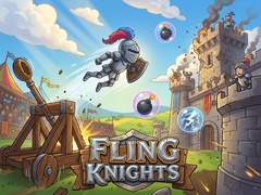 Mchezo Fling Knights