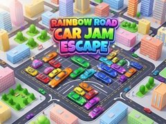 Mchezo Rainbow Road Car Jam Escape