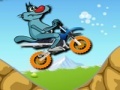 Mchezo Oggy And The Cockroaches Bike