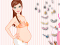 Mchezo Fashionable Expectant Mother Dress Up