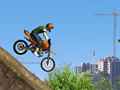 Mchezo Construction Yard Bike