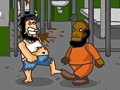 Mchezo Hobo Prison Brawl