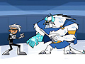 Mchezo Danny Phantom: urban jungle rumble 