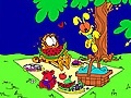Mchezo Garfield online coloring