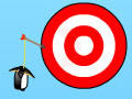 Mchezo Penguin with Bow Golf
