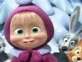 Mchezo Masha and the Bear Magic Puzzle
