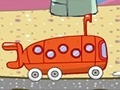 Mchezo Sponge Bob bus express