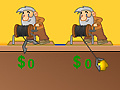 Mchezo Gold Miner Two Players
