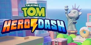 Kuzungumza Tom shujaa Dash 